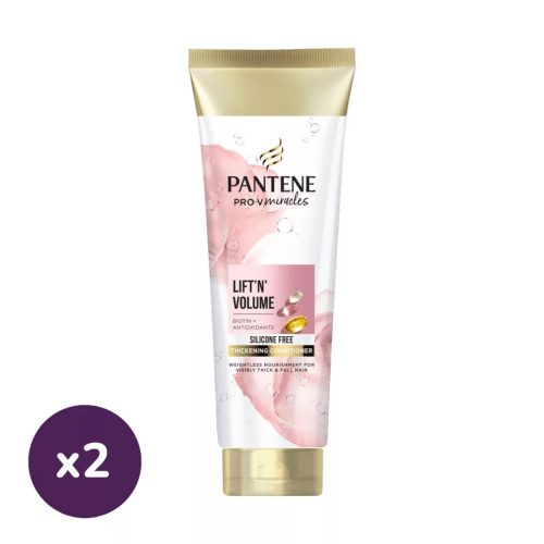 Pantene Pro-V Lift N Volume dúsító balzsam biotinnal (2x160 ml)
