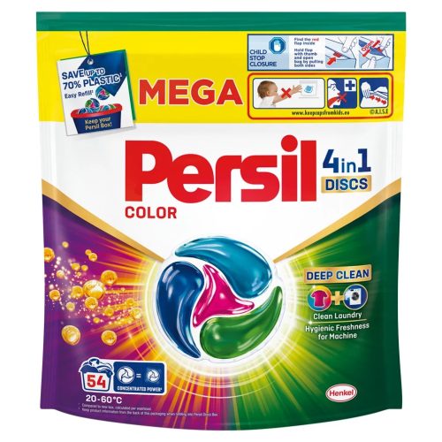 Persil Discs 4in1 Color mosókapszula (54 mosás)