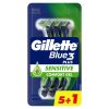 Gillette Blue3 Plus Sensitive eldobható borotva (6 db)