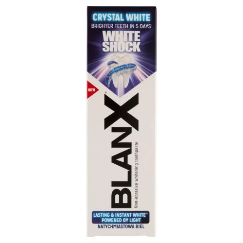 Blanx fogfehérítő fogkrém White shock 75ml