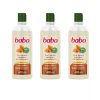 Baba 2in1 sampon és balzsam mandulaolajjal minden hajtípusra 3x400 ml