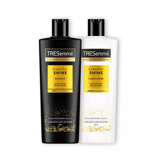 TRESemmé Lamellar csomag a fényes hajért 2×400ml