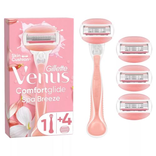 Gillette Venus ComfortGlide borotva (4 db borotvabetéttel)