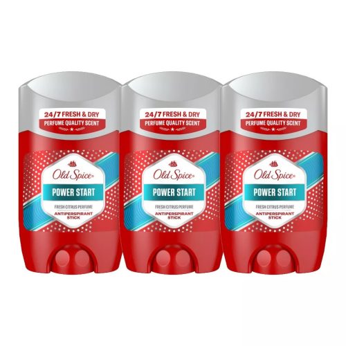 Old Spice Power Start Izzadasgatlo Stift, (3x50 ml)
