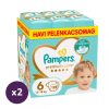 Pampers Premium Care pelenka 6, 13-18 kg, HAVI PELENKACSOMAG 1+1 256 db