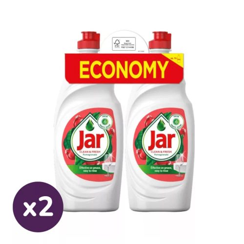 Jar mosogatószer gránátalma illattal (4x900 ml)