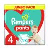 Pampers Pants bugyipelenka, Maxi 4, 9-15 kg, 52 db