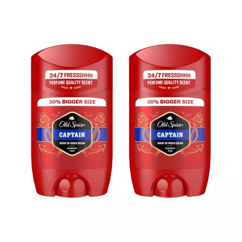 Old Spice Captain stift dezodor férfiaknak (2x65 ml)