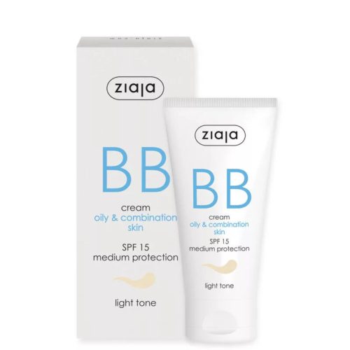 ZIAJA BB krém zsíros és vegyes bőrre - világos tónus (50 ml)
