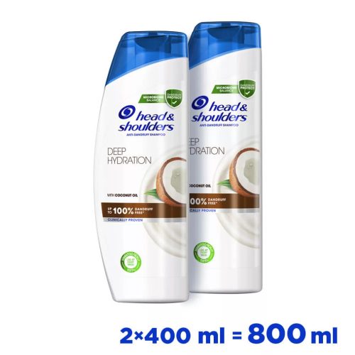 Head & Shoulders Mélyhidratáló korpásodás elleni Sampon 2x400 ml