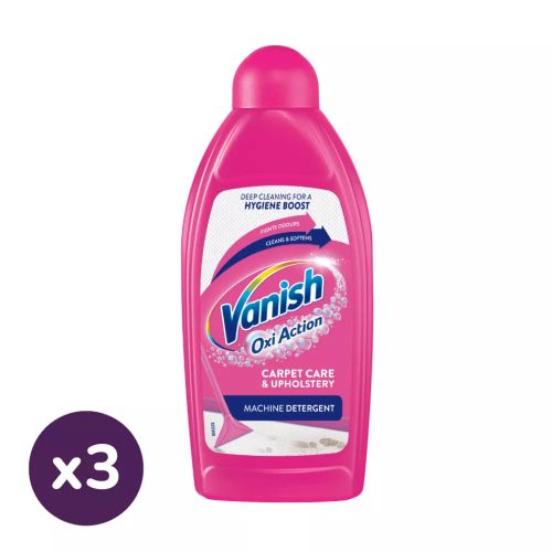 Vanish Oxi Action gépi szőnyegsampon (3x500 ml)