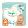 Pampers Premium Care pelenka, Midi 3, 6-10 kg, 120 db