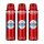 Old Spice Whitewater dezodor spray férfiaknak (3x200 ml)