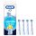 Oral-B iO Ultimate Clean elektromos fogkefe pótfej, fehér (4 db)