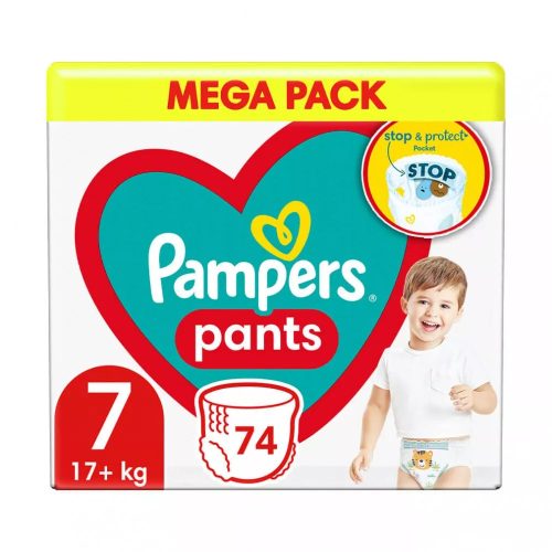 Pampers Pants bugyipelenka, XL 7, 17 kg+, 74 db