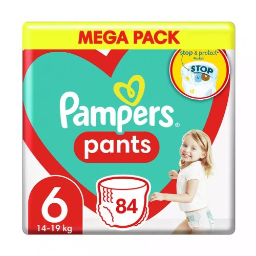 Pampers Pants bugyipelenka, XL 6, 14-19 kg, 84 db