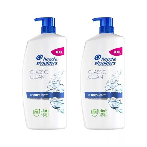 Head & Shoulders Classic Clean korpásodás elleni sampon (2x800 ml)