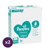 Pampers Harmonie Aqua Plastic Free műanyagmentes nedves törlőkendő (2x24x48 db)