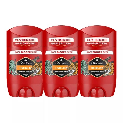 Old Spice Tiger Claw Deo Stift, (3x65 ml)