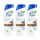 Head & Shoulders Kávés Hajhullás elleni Sampon 3x400 ml