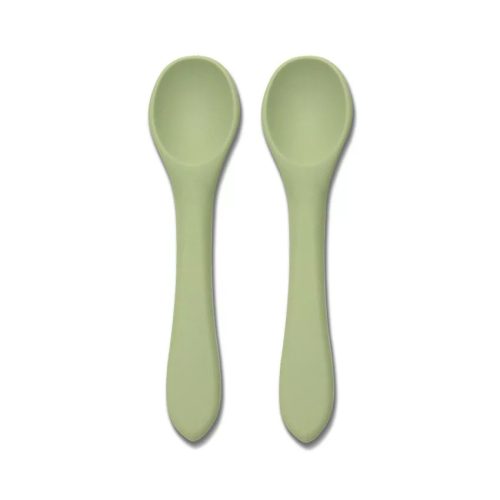 Lorelli Szilikon kanalak, 2 db - fresh green