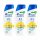 Head & Shoulders Citrus Fresh 2az1-ben korpásodás elleni sampon zsíros hajra (3x330 ml)
