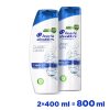 Head & Shoulders Classic Clean Sampon 2x400 ml