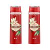 Old Spice Oasis 3 az 1-ben tusfürdő és sampon férfiaknak (2x400 ml)
