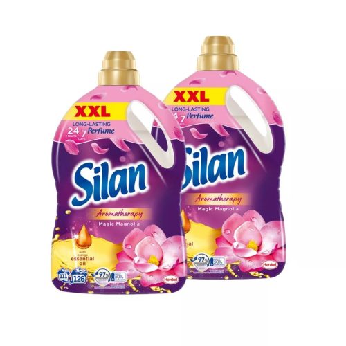Silan Aromatherapy Magic Magnolia öblítő 2x2772 ml (252 mosás)