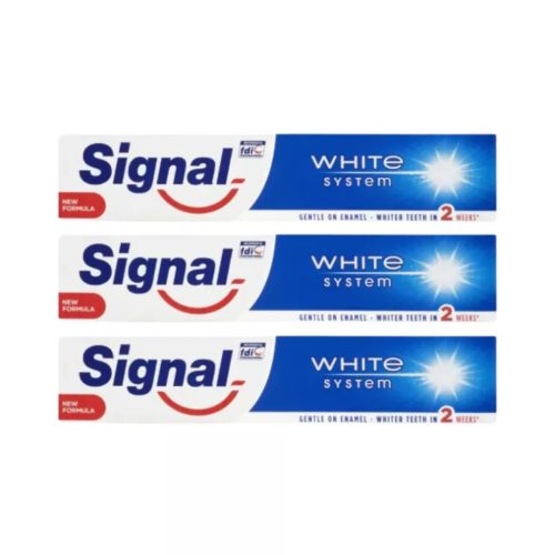 Signal White System fogkrém (3x75 ml)