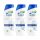 Head & Shoulders Classic Clean Sampon 3x400 ml