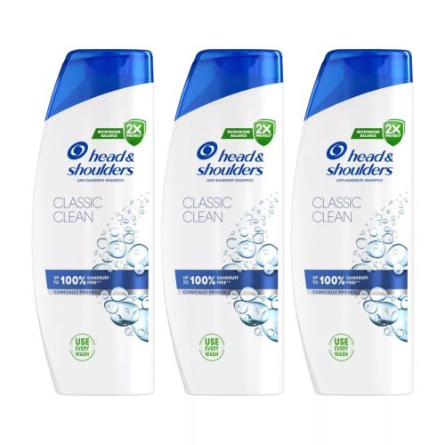 Head & Shoulders Classic Clean Sampon 3x400 ml