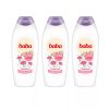 Baba Tündérkert tusfürdő frissítő bodza és rózsavíz illattal 3x750 ml