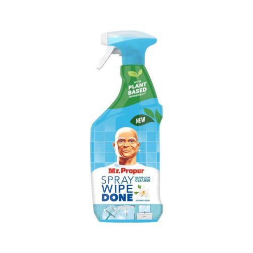 Mr. Proper Wipe Done Alpine Fresh fürdőszobai szórófejes tisztítószer (800 ml)