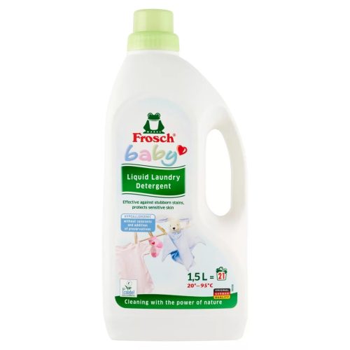 Frosch Baby folyékony mosószer 1,5 liter (21 mosás)