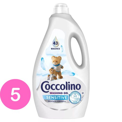 Coccolino Care Sensitive mosógél 1,72 liter (43 mosás)