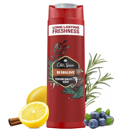 Old Spice Bearglove 3 az 1-ben tusfürdő és sampon (400 ml)