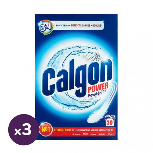 INGYENES SZÁLLÍTÁS - Calgon 3 in 1 vízlágyító por (3x1 kg)