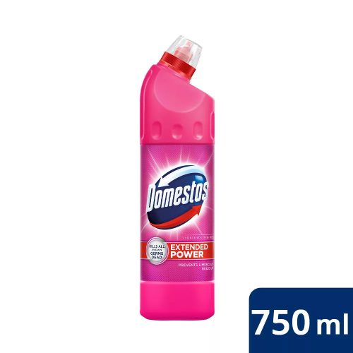 Domestos Extended Power fertőtlenítő hatású folyékony tisztítószer, pink (750 ml)