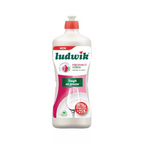 Ludwik gránátalma és verbena illatú mosogatószer (900 g)