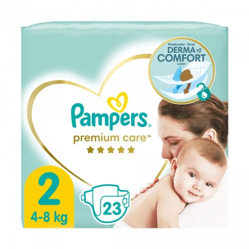 Pampers Premium Care pelenka, Mini 2, 4-8 kg, 23 db