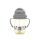 Baby Care szívószálas itató fogantyúval 275ml - Grey/Yellow 